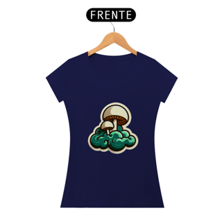 Nome do produto Camiseta Sticker Feminina - Cogumelo 1