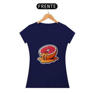 Nome do produto Camiseta Sticker Feminina -  Toranja