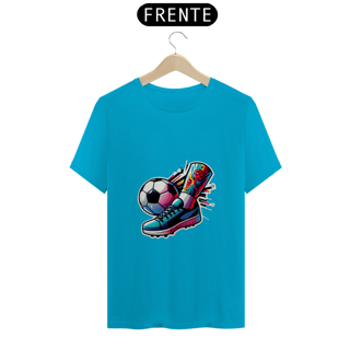 Nome do produto Camiseta Stickers - Futebol