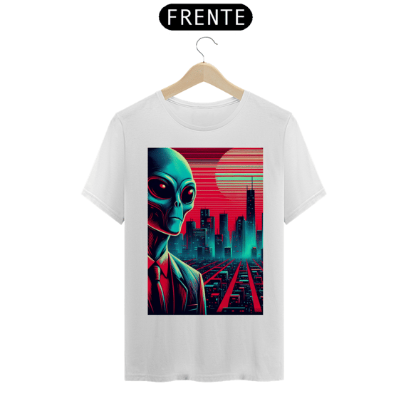 Coleção CyberPunk - Camiseta Alien