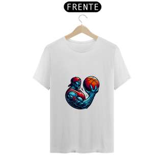 Nome do produto Camiseta Stickers - Basquete Monster