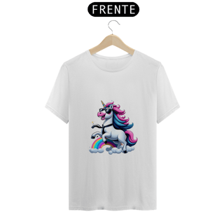 Nome do produto Camiseta Stickers - Unicornio