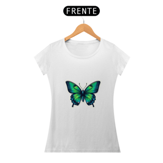 Nome do produto Camiseta Sticker Feminina - Butterfly