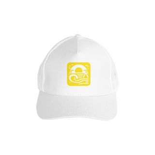 Nome do produto Boné Ultra Quality com tela - Surfland Oficial Amarelo