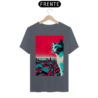 Nome do produto Coleção CyberPunk - Camiseta Cat