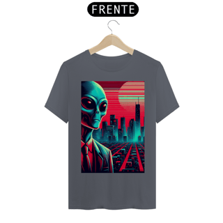 Nome do produto Coleção CyberPunk - Camiseta Alien