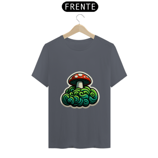 Nome do produto Camiseta Stickers - Cogumelo 2