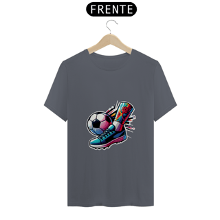 Nome do produto Camiseta Stickers - Futebol