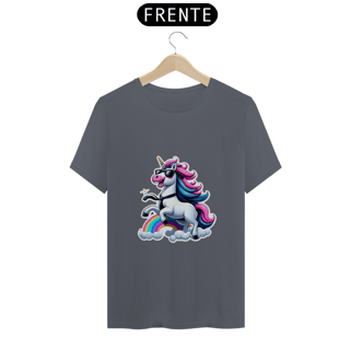 Nome do produto Camiseta Stickers - Unicornio