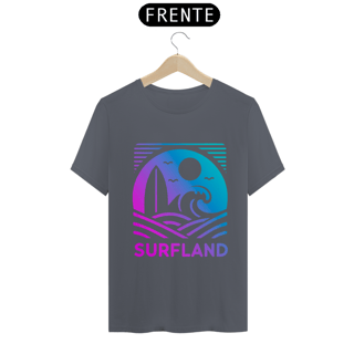 Nome do produto Camiseta Surfland Oficial - Gradient Roxo e azul