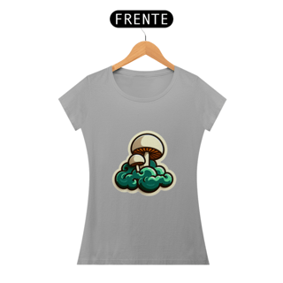 Nome do produto Camiseta Sticker Feminina - Cogumelo 1