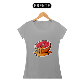 Nome do produto Camiseta Sticker Feminina -  Toranja