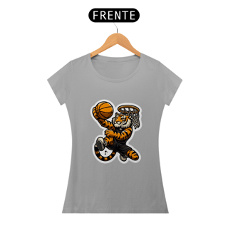 Nome do produto Camiseta Sticker Feminina - Tigre