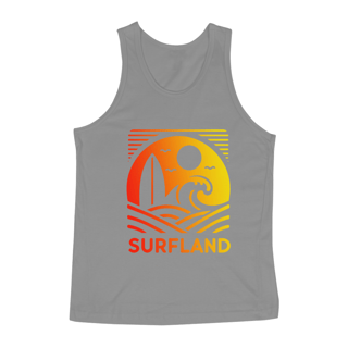 Nome do produto Regata Básica Surfland Oficial - Gradient