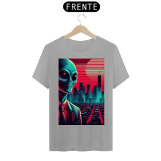 Nome do produto Coleção CyberPunk - Camiseta Alien