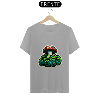 Nome do produto Camiseta Stickers - Cogumelo 2