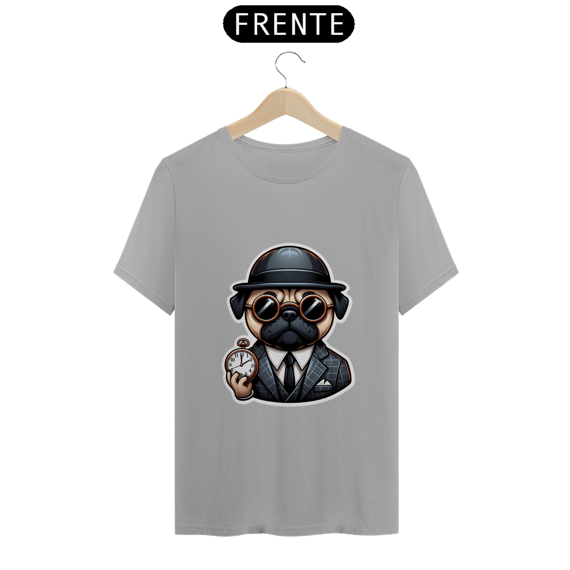 Camiseta Stickers - Pug Blinders