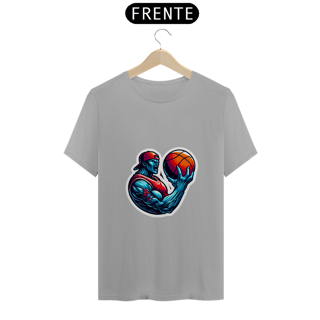 Nome do produto Camiseta Stickers - Basquete Monster