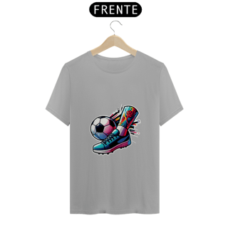 Nome do produto Camiseta Stickers - Futebol
