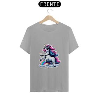 Nome do produto Camiseta Stickers - Unicornio