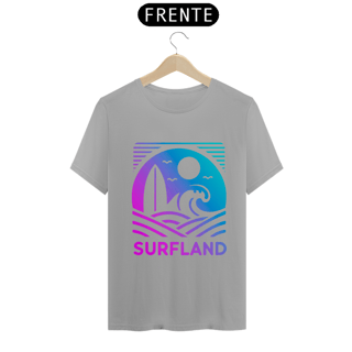 Nome do produto Camiseta Surfland Oficial - Gradient Roxo e azul