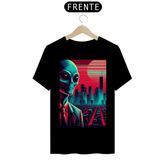 Nome do produto Coleção CyberPunk - Camiseta Alien