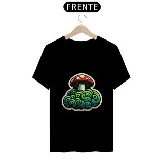 Nome do produto Camiseta Stickers - Cogumelo 2