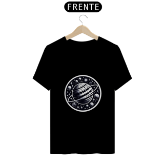 Nome do produto Camiseta Stickers - Saturno