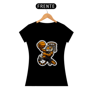 Nome do produto Camiseta Sticker Feminina - Tigre