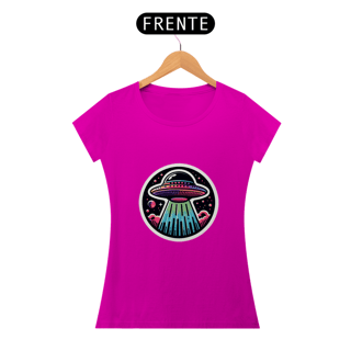Nome do produto Camiseta Sticker Feminina - UFO