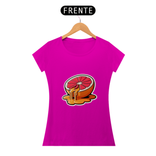 Nome do produto Camiseta Sticker Feminina -  Toranja