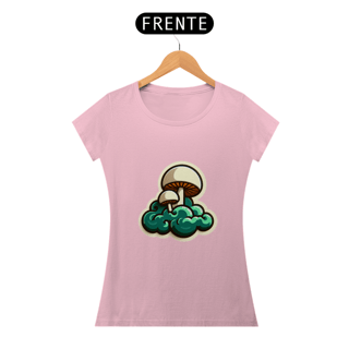 Nome do produto Camiseta Sticker Feminina - Cogumelo 1