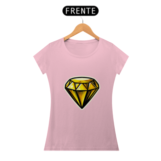 Nome do produto Camiseta Sticker Feminina -  Topazio