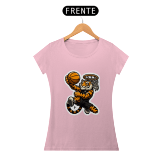 Nome do produto Camiseta Sticker Feminina - Tigre
