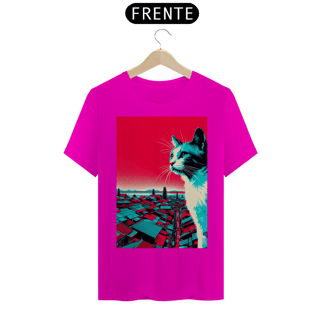 Nome do produto Coleção CyberPunk - Camiseta Cat
