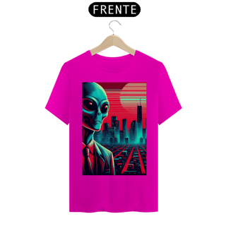 Nome do produto Coleção CyberPunk - Camiseta Alien