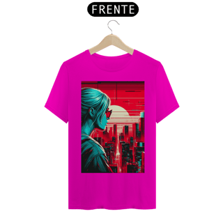 Nome do produto Coleção CyberPunk - Camiseta Mulher