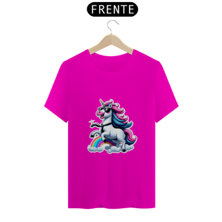 Nome do produto Camiseta Stickers - Unicornio