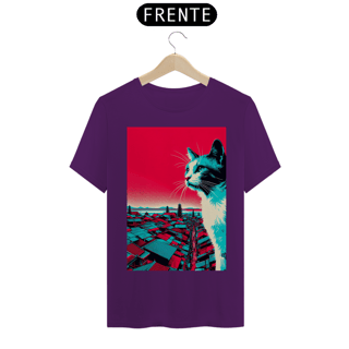 Nome do produto Coleção CyberPunk - Camiseta Cat