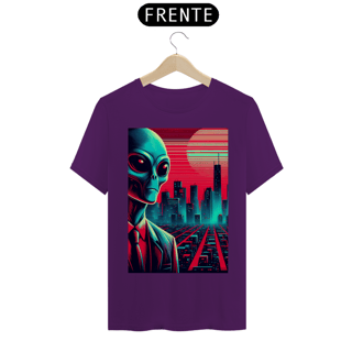 Nome do produto Coleção CyberPunk - Camiseta Alien