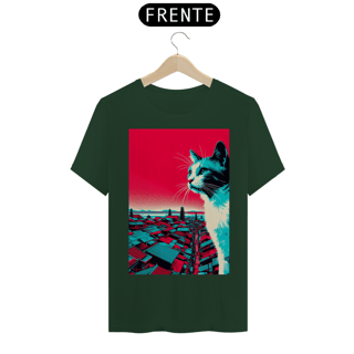 Nome do produto Coleção CyberPunk - Camiseta Cat