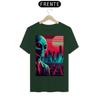 Nome do produto Coleção CyberPunk - Camiseta Alien