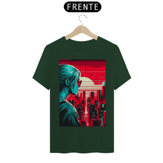 Nome do produto Coleção CyberPunk - Camiseta Mulher