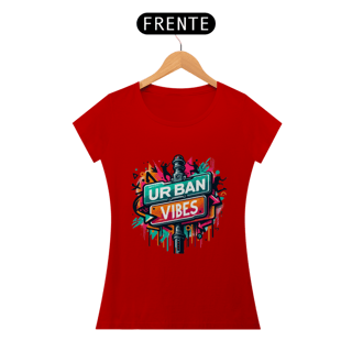 Nome do produto Camiseta Baby Long Feminina Urban Vibes