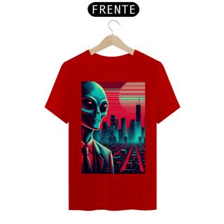 Nome do produto Coleção CyberPunk - Camiseta Alien