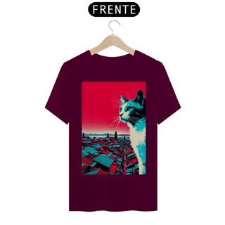 Nome do produto Coleção CyberPunk - Camiseta Cat