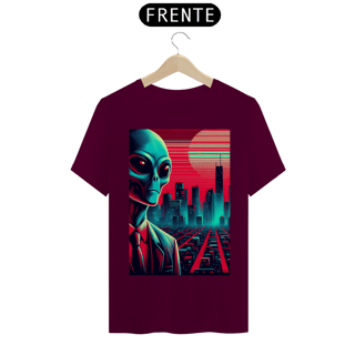 Nome do produto Coleção CyberPunk - Camiseta Alien