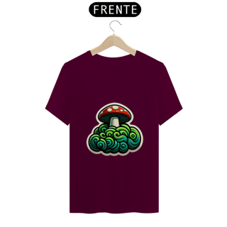 Nome do produto Camiseta Stickers - Cogumelo 2