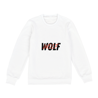 Nome do produto Moletom BlackWolf - escrita preta