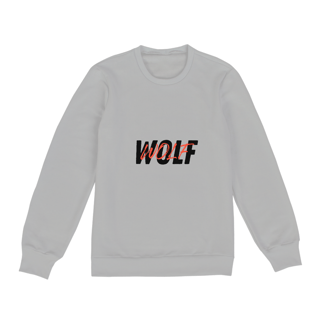 Moletom BlackWolf - escrita preta